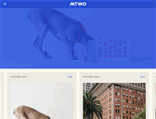 Tablet Screenshot of mtwo-design.com